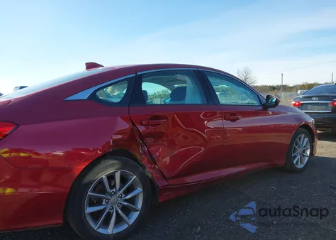 2021 Honda Accord Lx z USA, uszkodzony, nr VIN 1HGCV1F18MA051994